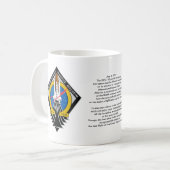 Space Shuttle Atlantis Kaffeetasse (Vorderseite Links)