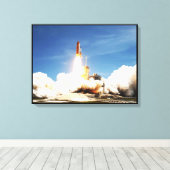 Space Shuttle Atlantis Leinwand (Insitu (Holzboden))
