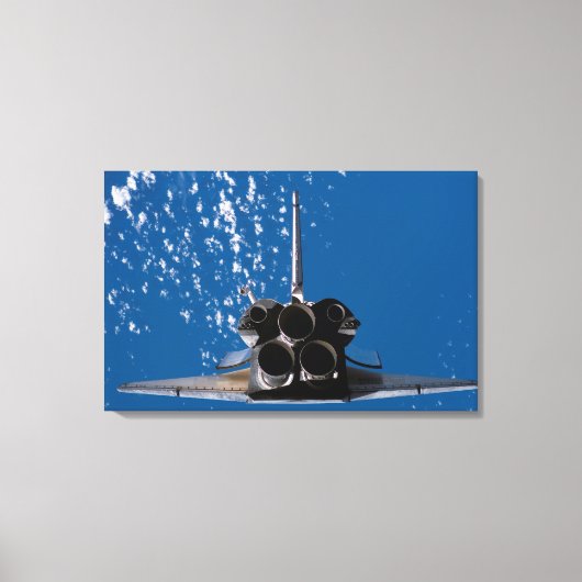 Space Shuttle Atlantis Leinwanddruck (Vorderseite)