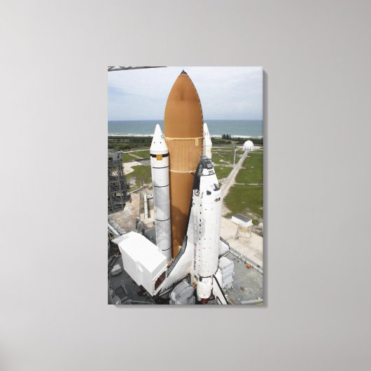 Space Shuttle Atlantis Leinwanddruck (Vorderseite)