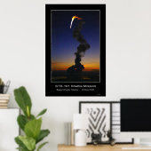 Space Shuttle Atlantis Lift-off - 19. Mai 2000 Poster (Heimbüro)