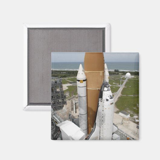 Space Shuttle Atlantis Magnet (Vorderseite/Rückseite)
