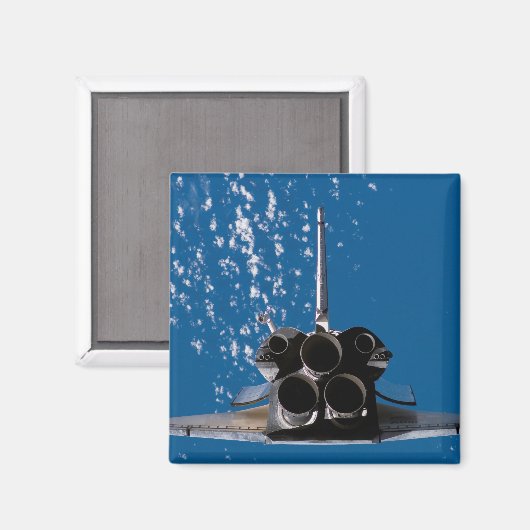 Space Shuttle Atlantis Magnet (Vorderseite/Rückseite)