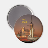 Space Shuttle Atlantis Magnet (Vorderseite/Rückseite)