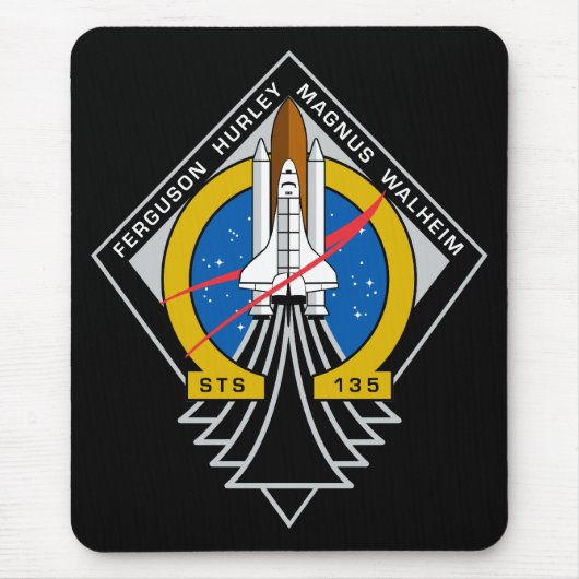 Space Shuttle Atlantis Mousepad (Vorne)