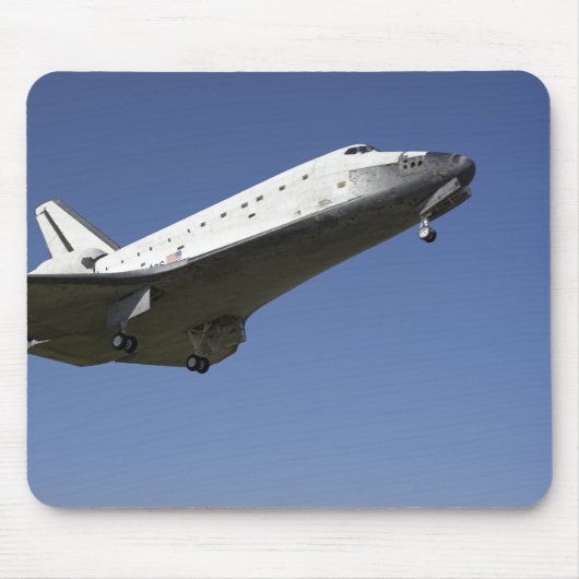 Space Shuttle Atlantis nähert sich Runway 33 2 Mousepad (Vorne)