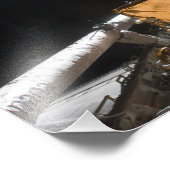 Space Shuttle Atlantis Nutzlastschacht Fotodruck (Ecke)