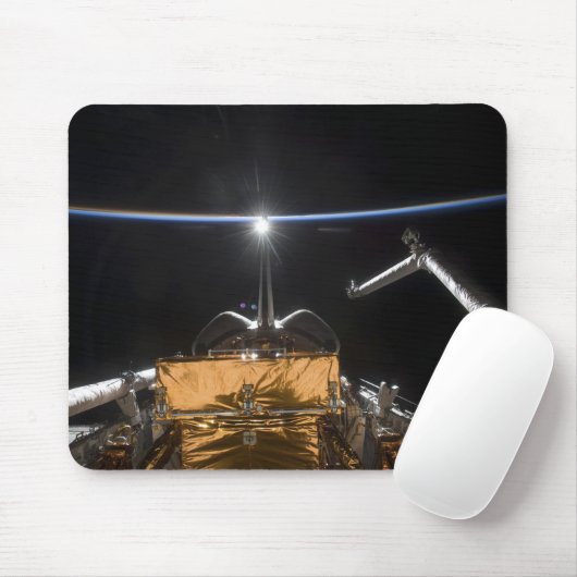 Space Shuttle Atlantis Nutzlastschacht Mousepad (Mit Mouse)