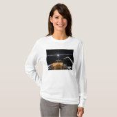 Space Shuttle Atlantis Nutzlastschacht T-Shirt (Vorne ganz)