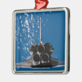 Space Shuttle Atlantis Ornament Aus Metall (Links)