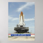 Space Shuttle Atlantis Poster (Vorne)