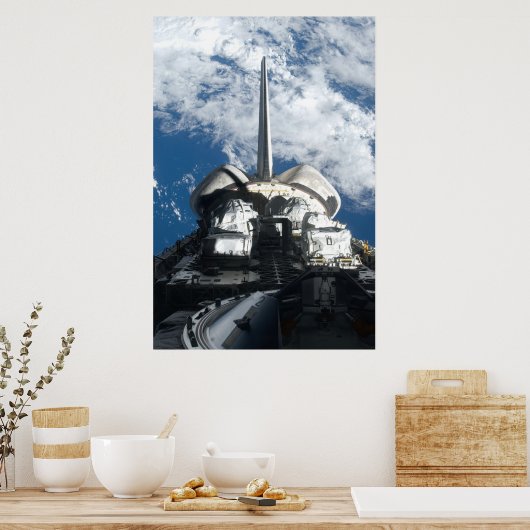 Space Shuttle Atlantis Poster (Küche)