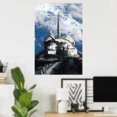 Space Shuttle Atlantis Poster (Heimbüro)