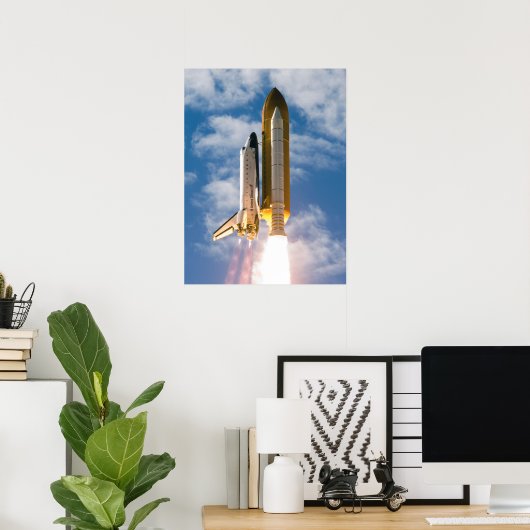 Space Shuttle Atlantis Poster (Heimbüro)