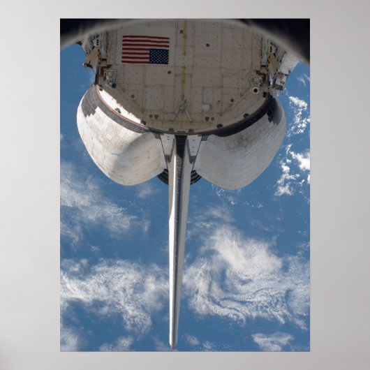 Space Shuttle Atlantis Poster (Vorne)