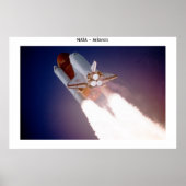 Space Shuttle Atlantis Poster (Vorne)