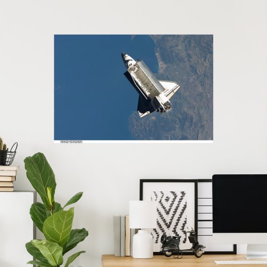 Space Shuttle Atlantis Poster (Heimbüro)