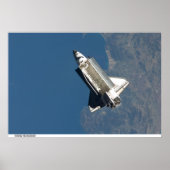 Space Shuttle Atlantis Poster (Vorne)