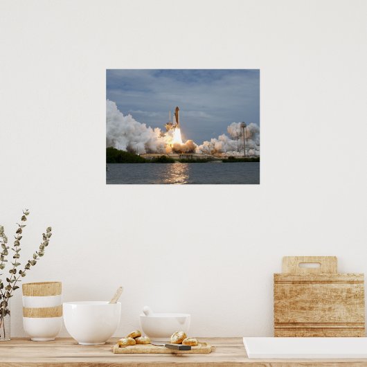 Space Shuttle Atlantis Poster (Küche)