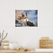 Space Shuttle Atlantis Poster (Küche)