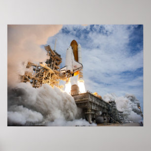 Space Shuttle Atlantis Poster