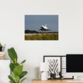 Space Shuttle Atlantis Poster (Heimbüro)