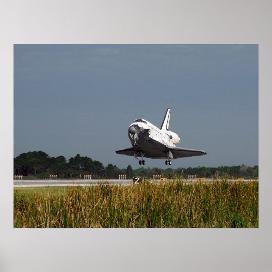Space Shuttle Atlantis Poster (Vorne)