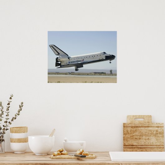 Space Shuttle Atlantis Poster (Küche)