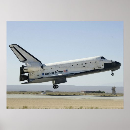 Space Shuttle Atlantis Poster (Vorne)