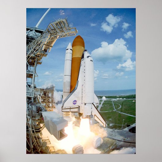 Space Shuttle Atlantis Poster (Vorne)