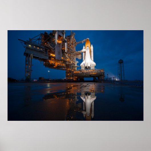 Space Shuttle Atlantis Poster (Vorne)