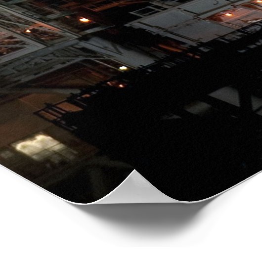 Space Shuttle Atlantis Poster (Ecke)