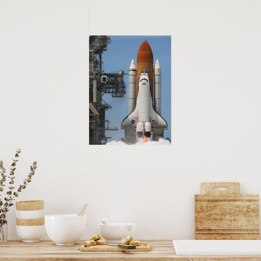 Space Shuttle Atlantis Poster (Küche)
