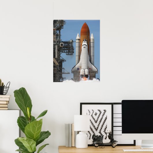 Space Shuttle Atlantis Poster (Heimbüro)