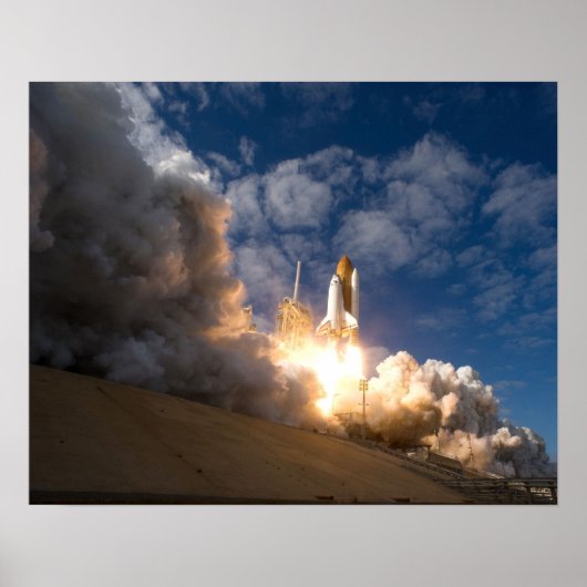 Space Shuttle Atlantis Poster (Vorne)