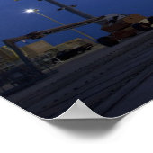 Space Shuttle Atlantis Poster (Ecke)