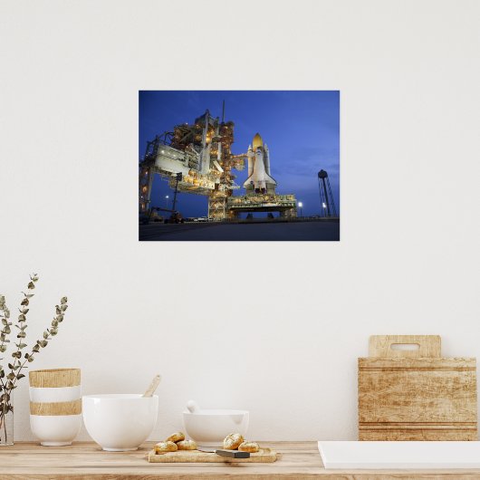 Space Shuttle Atlantis Poster (Küche)