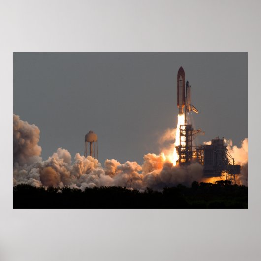 Space Shuttle Atlantis Poster (Vorne)