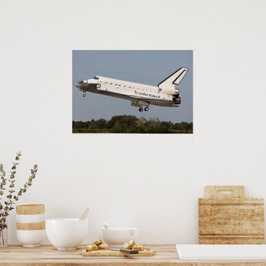 Space Shuttle Atlantis Poster (Küche)