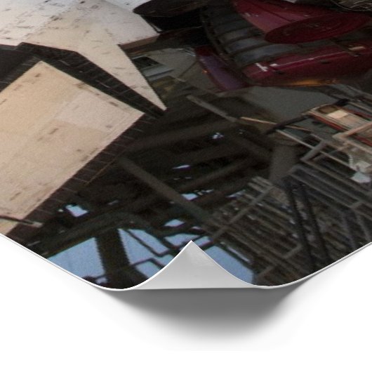 Space Shuttle Atlantis Poster (Ecke)