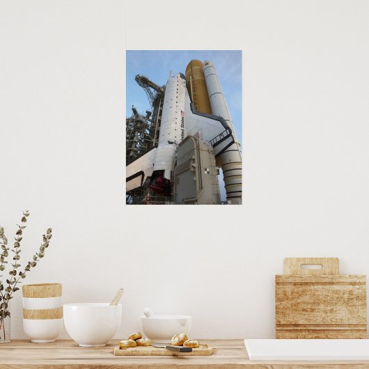 Space Shuttle Atlantis Poster (Küche)