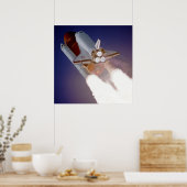 Space Shuttle Atlantis Poster (Küche)