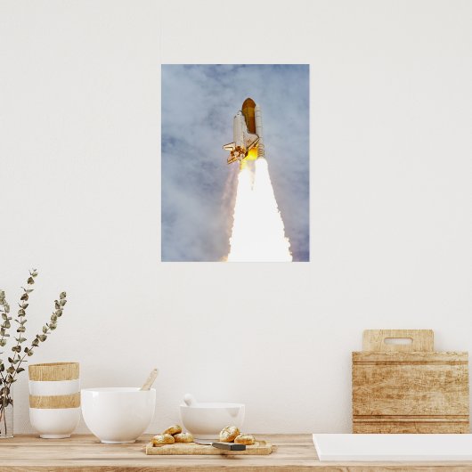 Space Shuttle Atlantis Poster (Küche)
