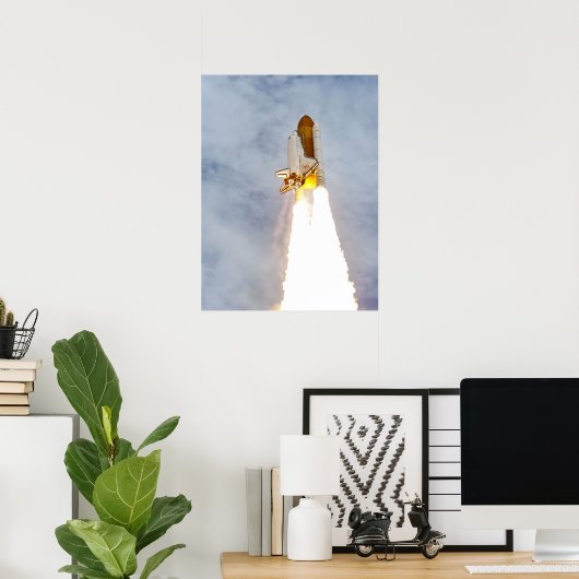 Space Shuttle Atlantis Poster (Heimbüro)