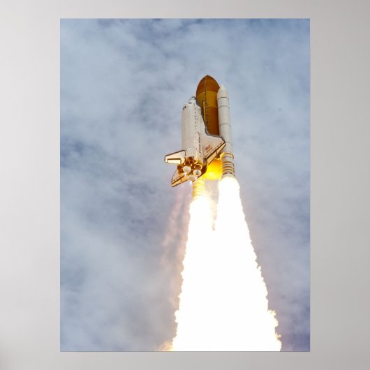 Space Shuttle Atlantis Poster (Vorne)
