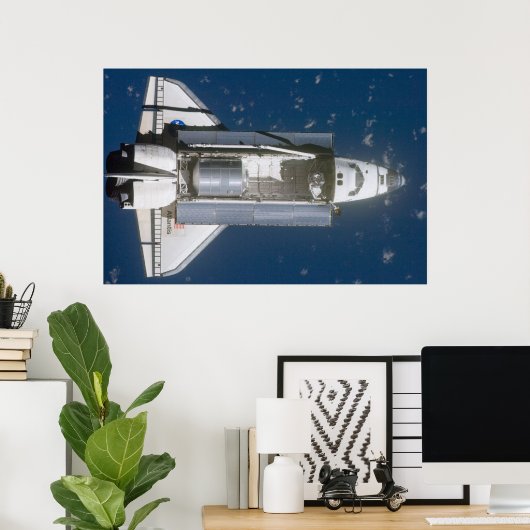Space Shuttle Atlantis Poster (Heimbüro)