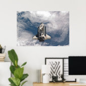 Space Shuttle Atlantis Poster (Heimbüro)