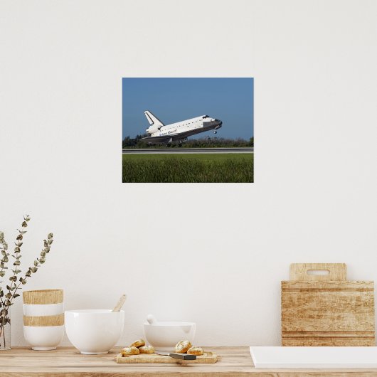 Space Shuttle Atlantis Poster (Küche)