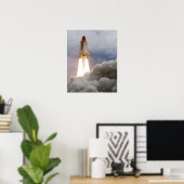 Space Shuttle Atlantis Poster (Heimbüro)