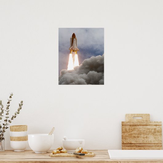 Space Shuttle Atlantis Poster (Küche)